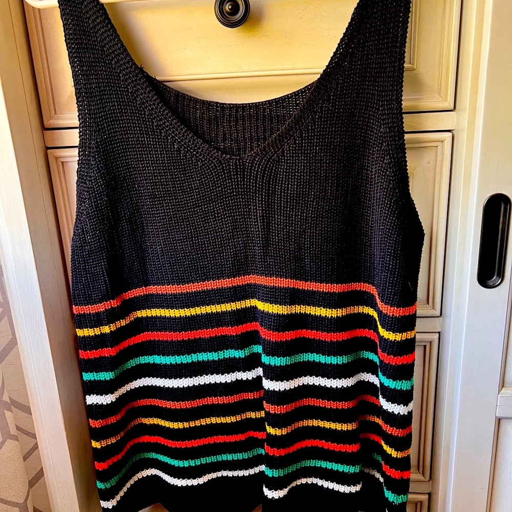 Cute sweater tank top